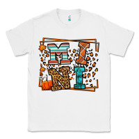 White Fall Autumn Leopard Mini Classic Tee - LillyAllenDesigns
