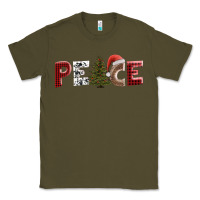 Army Green peace christmas Classic Tee - AdoDesignShop