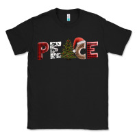 Black peace christmas Classic Tee - AdoDesignShop