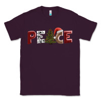Plum peace christmas Classic Tee - AdoDesignShop