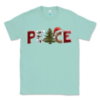 Seafoam peace christmas Classic Tee - AdoDesignShop