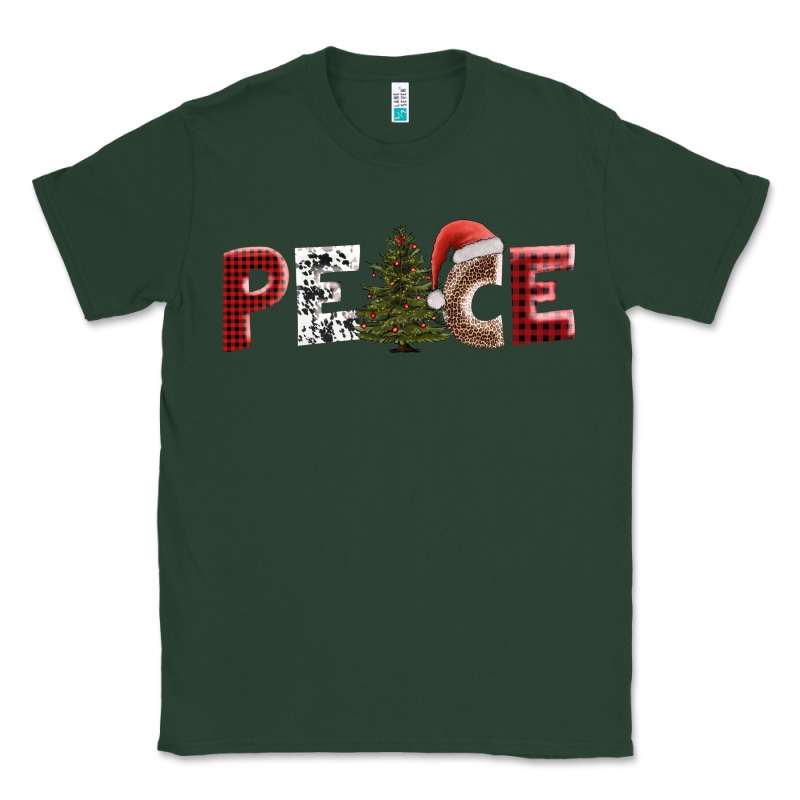 Peace Christmas Classic Tee by AdoDesignShop | Teevron