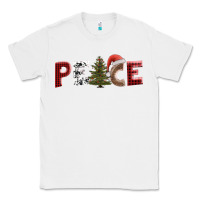 White peace christmas Classic Tee - AdoDesignShop