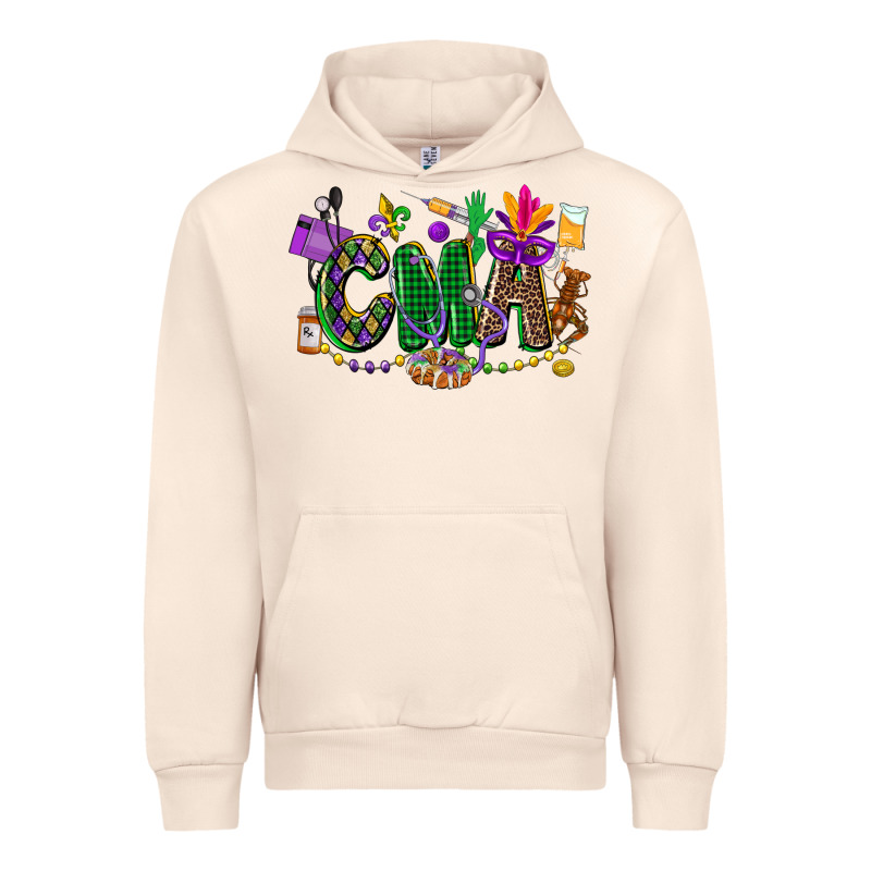 Cma Mardi Gras Cowgirl Urban Hoodie by CowGirlArtShop | Teevron