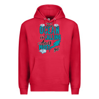 Cardinal The Ocean Is Calling Premium Hoodie - Bettercallsaul