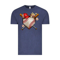 Vintage Denim baseball Vintage Tee - AdoDesignShop