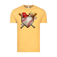 Vintage Mustard baseball Vintage Tee - AdoDesignShop