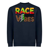 Navy race vibes Heavyweight Sweatshirt - AdoDesignShop