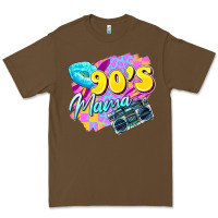 Cacao 90's mama Premium Tee - Zillion Design Studio