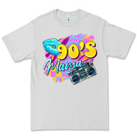 Dove Grey 90's mama Premium Tee - Zillion Design Studio