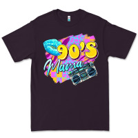 Plum 90's mama Premium Tee - Zillion Design Studio