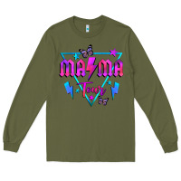 Army Green mama tour front Long Sleeve Tee - JahusDesignShop