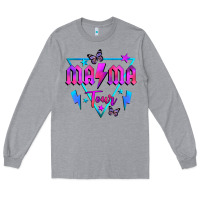 Heather Grey mama tour front Long Sleeve Tee - JahusDesignShop