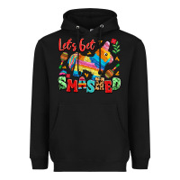 Black let's get smashed Heavyweight Hoodie - LillyAllenDesigns