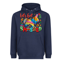 Navy let's get smashed Heavyweight Hoodie - LillyAllenDesigns