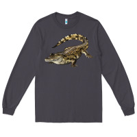 Smoke crocodile Long Sleeve Tee - LillyAllenDesigns