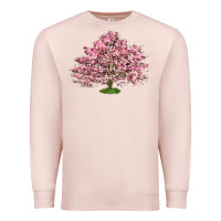 Pale Pink Flowering Dogwood Tree Premium Sweatshirt - LillyAllenDesigns