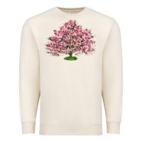 Sandshell Flowering Dogwood Tree Premium Sweatshirt - LillyAllenDesigns