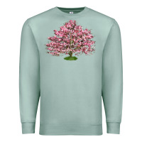 Seafoam Flowering Dogwood Tree Premium Sweatshirt - LillyAllenDesigns