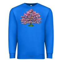 True Royal Flowering Dogwood Tree Premium Sweatshirt - LillyAllenDesigns