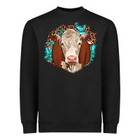 Black hareford leopard gemstone Heavyweight Sweatshirt - JahusDesignShop