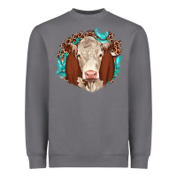 Hareford Leopard Gemstone Heavyweight Sweatshirt | Teevron
