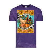 Cloud Purple fall coop animals Vintage Tee - Artiststas