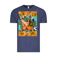 Vintage Denim fall coop animals Vintage Tee - Artiststas