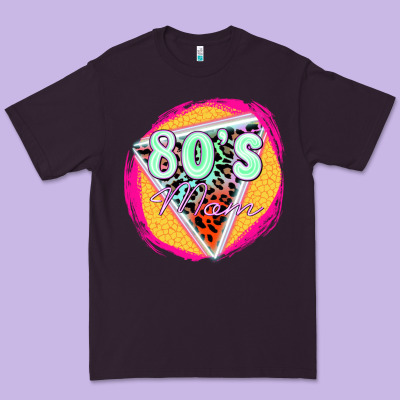 80's Mom Premium Tee Designed By Zillion Design Studio