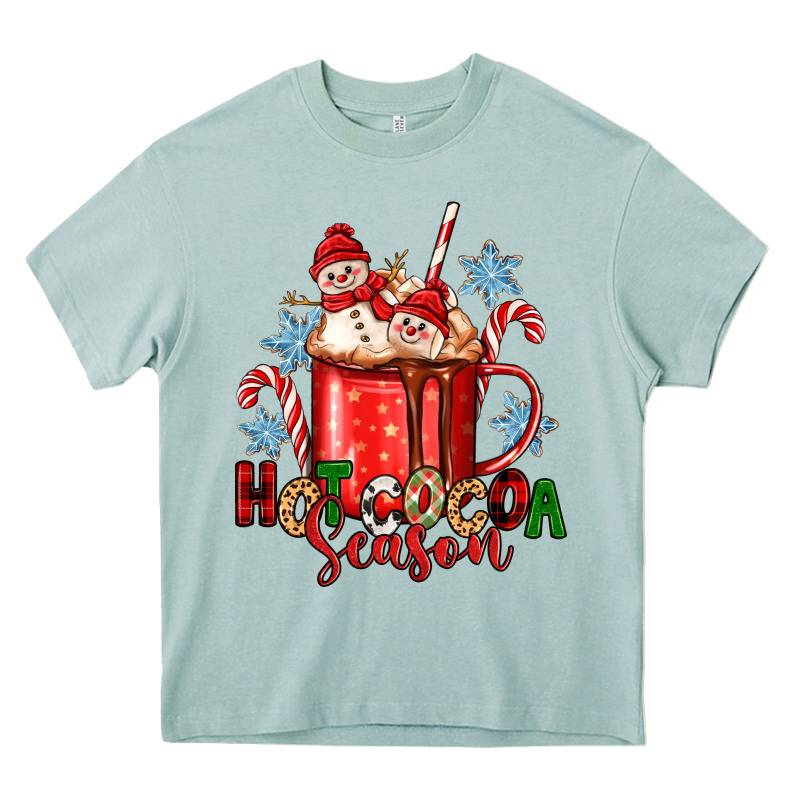 Hot Cocoa  Season Heavy Core Tee by Zillion Design Studio | Teevron