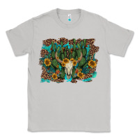 Moon Dust leopard bull skull cactus sunflowers Classic Tee - AdoDesignShop
