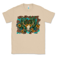 Mushroom leopard bull skull cactus sunflowers Classic Tee - AdoDesignShop
