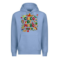 Colony Blue cinco de mayo squad Premium Hoodie - JahusDesignShop