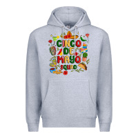 Heather Grey cinco de mayo squad Premium Hoodie - JahusDesignShop