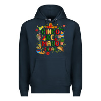 Navy cinco de mayo squad Premium Hoodie - JahusDesignShop