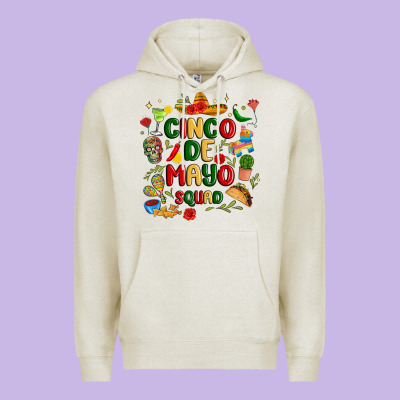 Cinco De Mayo Squad Premium Hoodie Designed By Jahusdesignshop