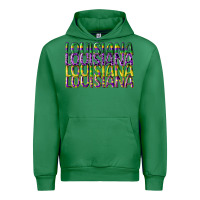 Emerald louisiana mardi gras Urban Hoodie - CowGirlArtShop