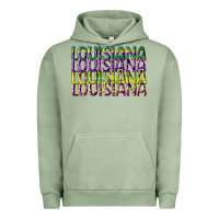 Pigment Oil Green louisiana mardi gras Urban Hoodie - CowGirlArtShop