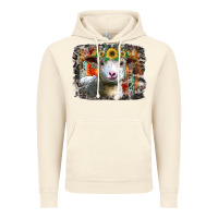 Vintage Artic sunflower sheep Vintage Hoodie - RacoonDesign