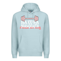 Blue Mist Hakuna Masquata It Means Nice Booty Premium Hoodie - Bettercallsaul