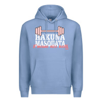Colony Blue Hakuna Masquata It Means Nice Booty Premium Hoodie - Bettercallsaul