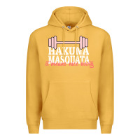 Mustard Hakuna Masquata It Means Nice Booty Premium Hoodie - Bettercallsaul