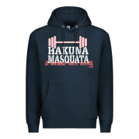 Navy Hakuna Masquata It Means Nice Booty Premium Hoodie - Bettercallsaul