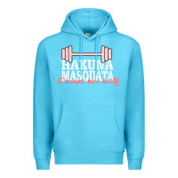 Ocean Blue Hakuna Masquata It Means Nice Booty Premium Hoodie - Bettercallsaul
