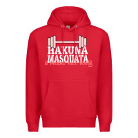 Red Hakuna Masquata It Means Nice Booty Premium Hoodie - Bettercallsaul