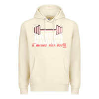 Sandshell Hakuna Masquata It Means Nice Booty Premium Hoodie - Bettercallsaul