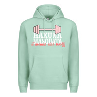 Seafoam Hakuna Masquata It Means Nice Booty Premium Hoodie - Bettercallsaul