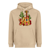Mushroom mexican guitar Heavyweight Hoodie - LillyAllenDesigns