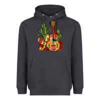 Smoke mexican guitar Heavyweight Hoodie - LillyAllenDesigns