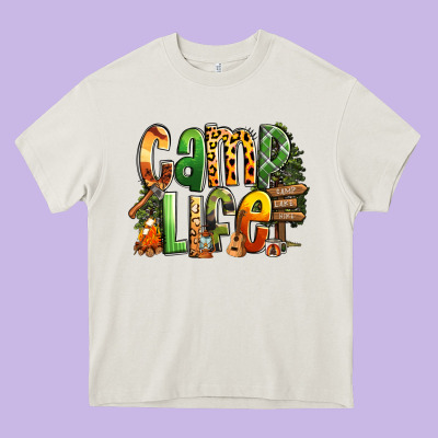 Heavy Core Tee camp life